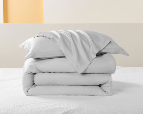 OEM Tencel Lyocell Comforter Set White Comfortable Twin Comforter Sets مجموعه ای از کفش های دوقلو
